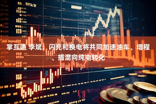 掌互通 李斌：闪充和换电将共同加速油车、增程、插混向纯电转化